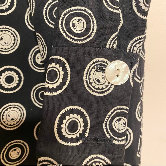 Vintage 1980s April Ray Polka Dot Retro Dress - Picture 4 of 7